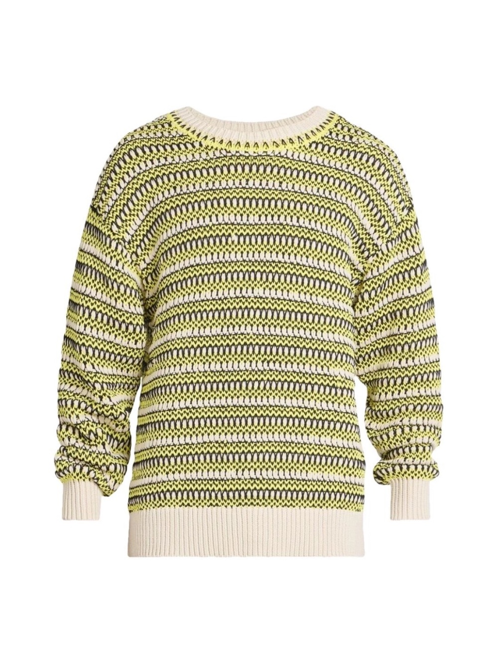 Isabel Marant Hank Crewneck Sweater
Yellow Men's Size Small